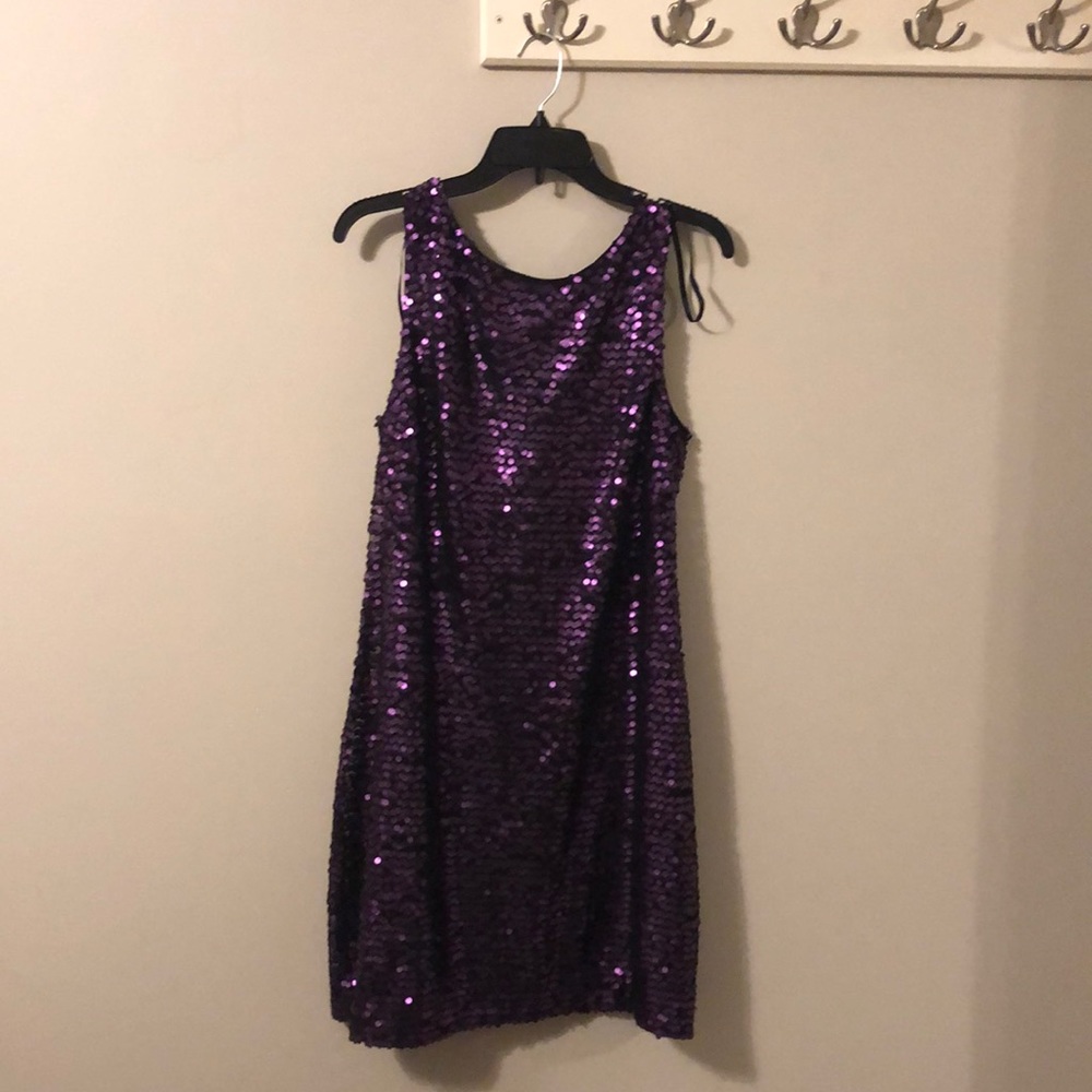 Jessica Howard purple cocktail dress